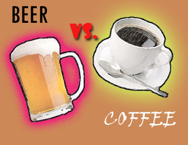 Beer Vs. Coffee